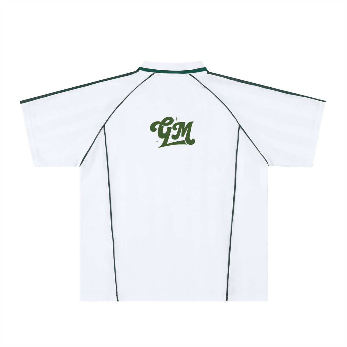 Glass Meadows Shadow Stripe Collared Soccer Jersey
