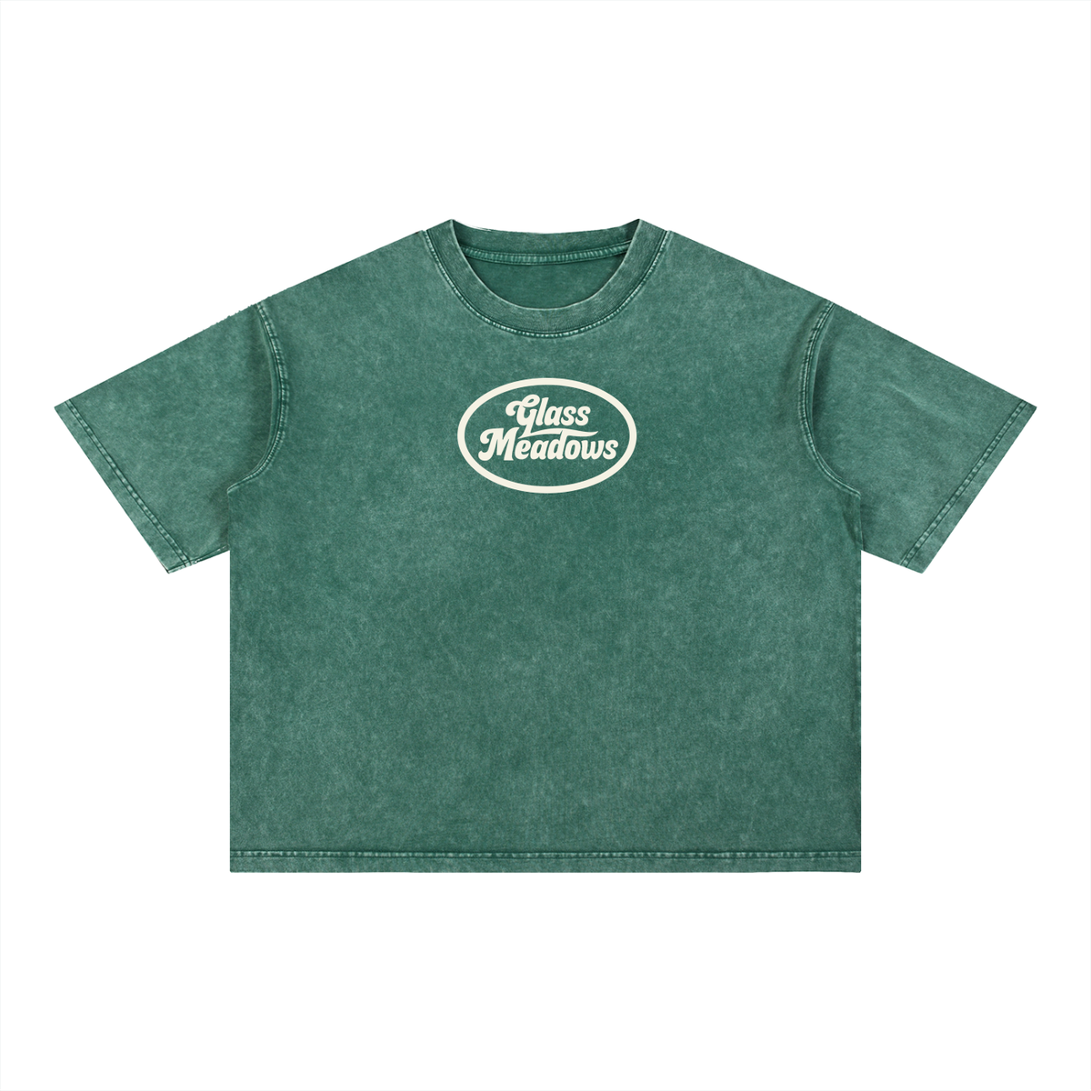 Glass Meadows Mineral Wash Boxy Cotton T-Shirt