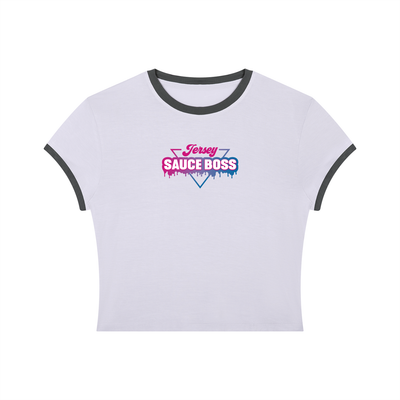 Jersey Sauce Boss Women's Slim Color Block T-Shirt