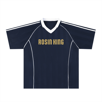 Rosin King Shadow Stripe Collared Soccer Jersey