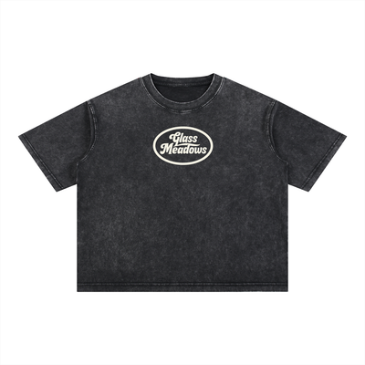 Glass Meadows Mineral Wash Boxy Cotton T-Shirt