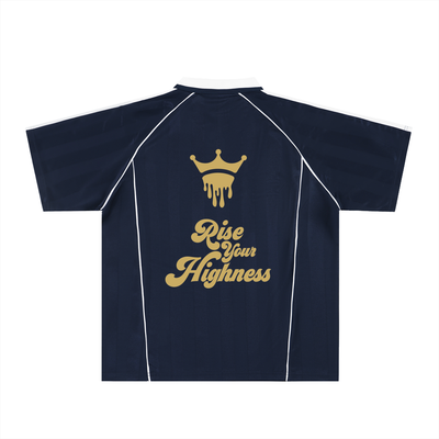 Rosin King Shadow Stripe Collared Soccer Jersey