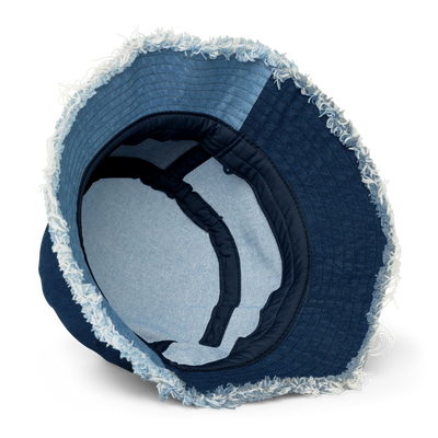 Pork Rollz Distressed Denim Bucket Hat